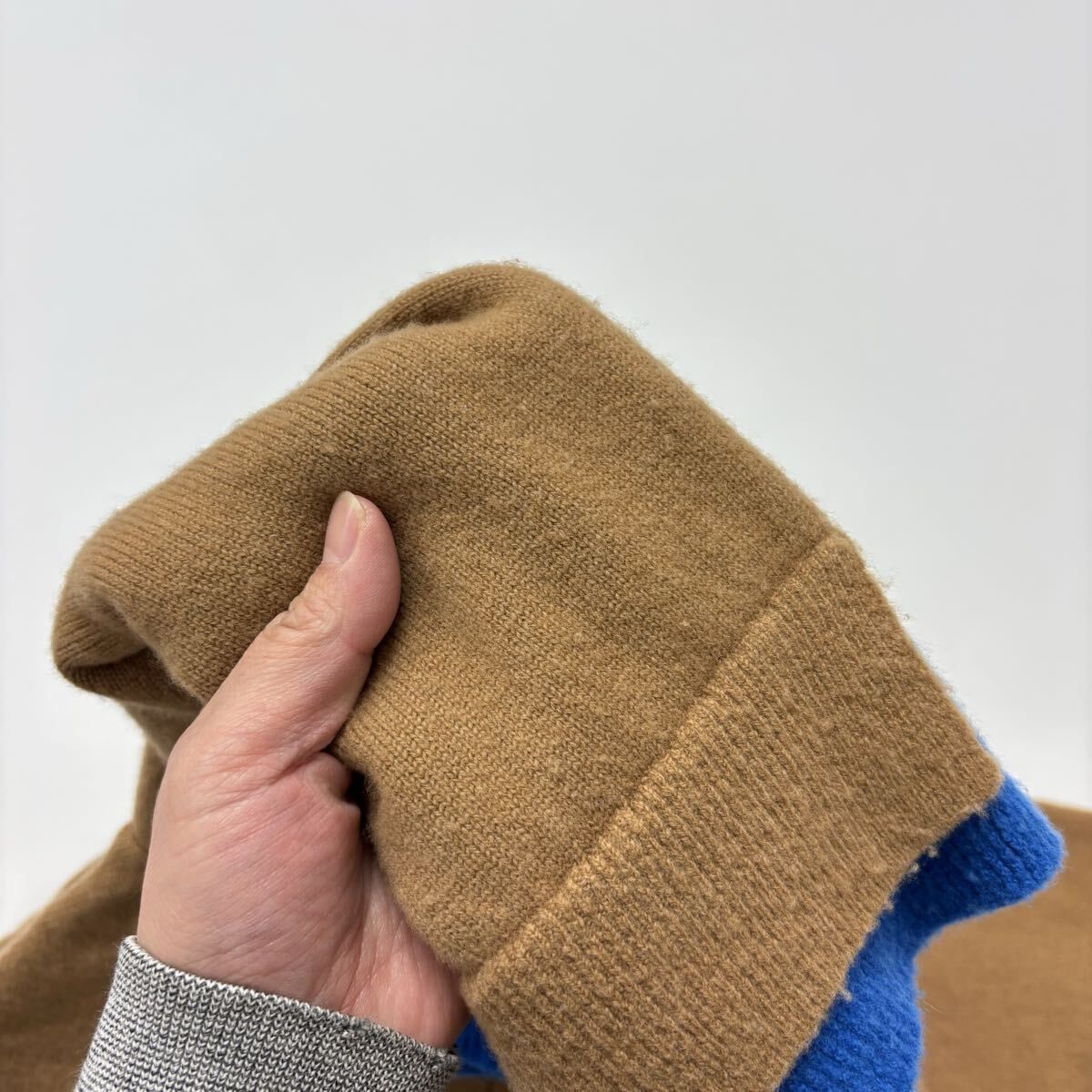 25aw 2025 CULLNI クルニ Layerd Rib Double Neck Pullover Knit 25-AW 