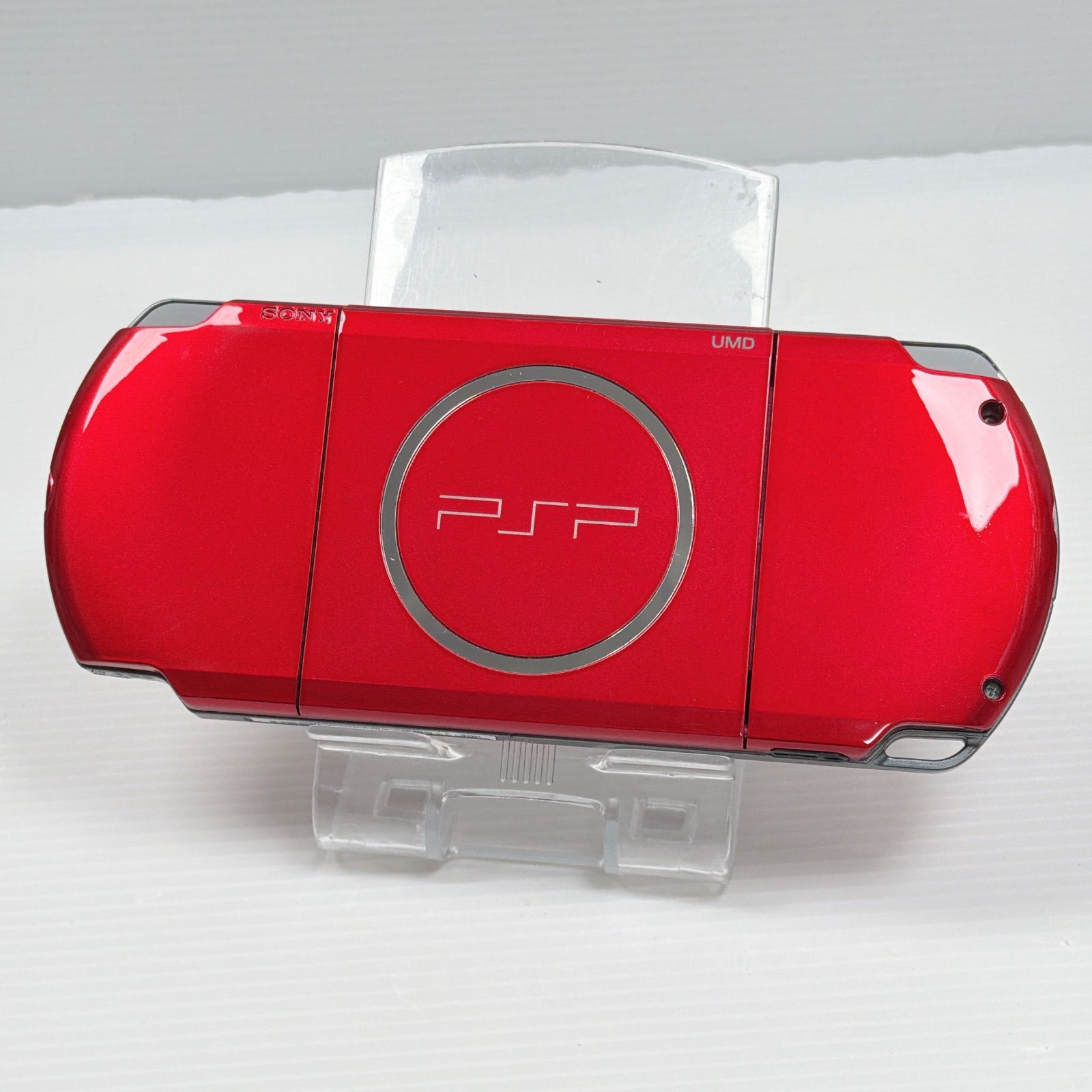 PSP 3000 ラディアントレッド 遊べるセット FW 6 60 後期型モデル モンスターハンター ソフト付 Monster Hunter ソニー プレイステーション ポータブル SONY PlayStation M 1375 ポータブルゲーム機 PS4ソフト