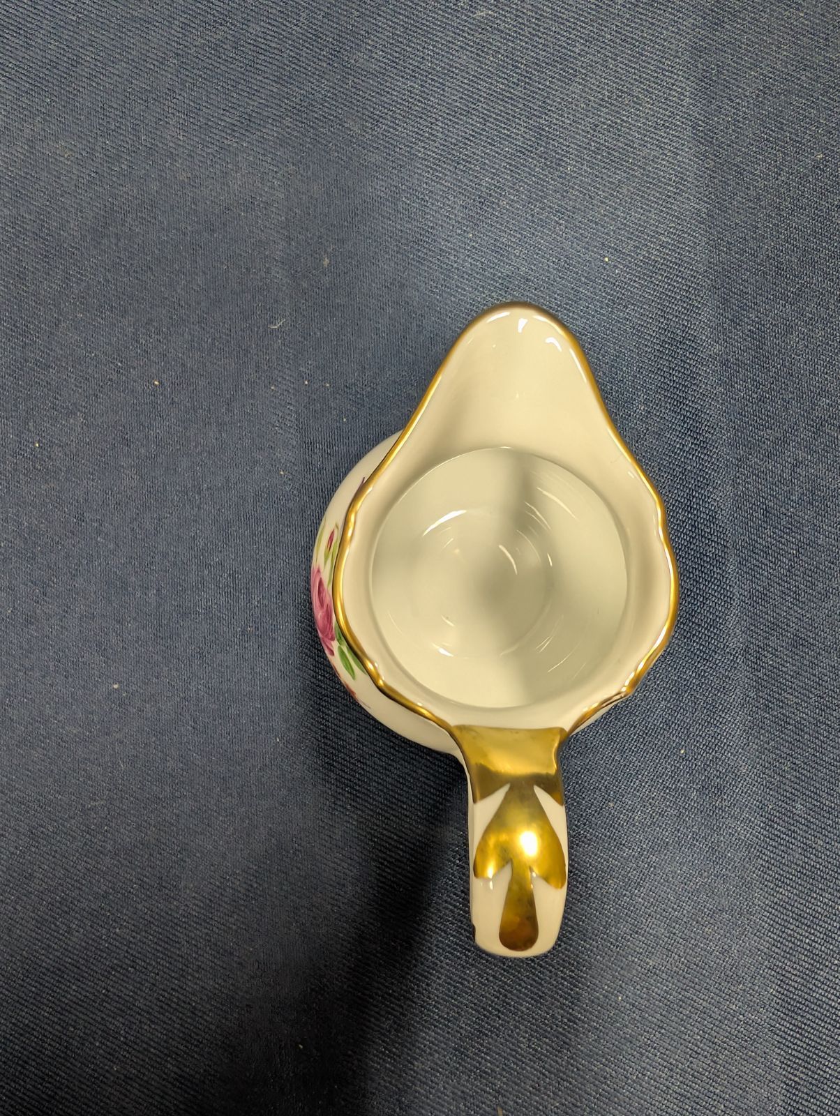 ババリア 花模様ティーポット&ミルクポット