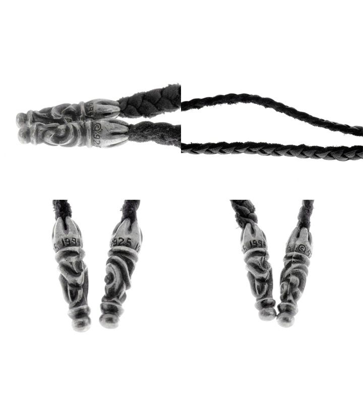 クロムハーツ CHROME HEARTS 【 LEATHER BRAID 】 レザー ブレード
