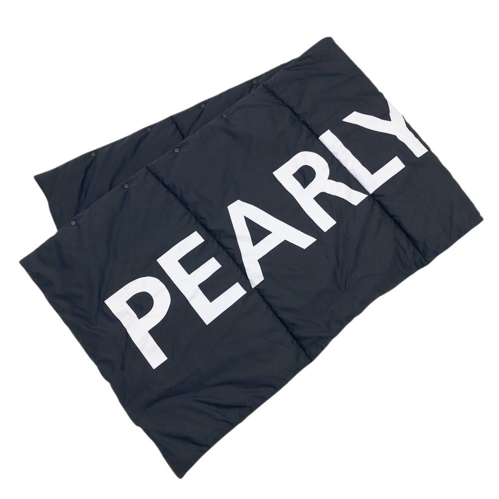 PEARLY GATES パーリーゲイツ 中綿 ブランケット 大判 ネイビー系 FR
