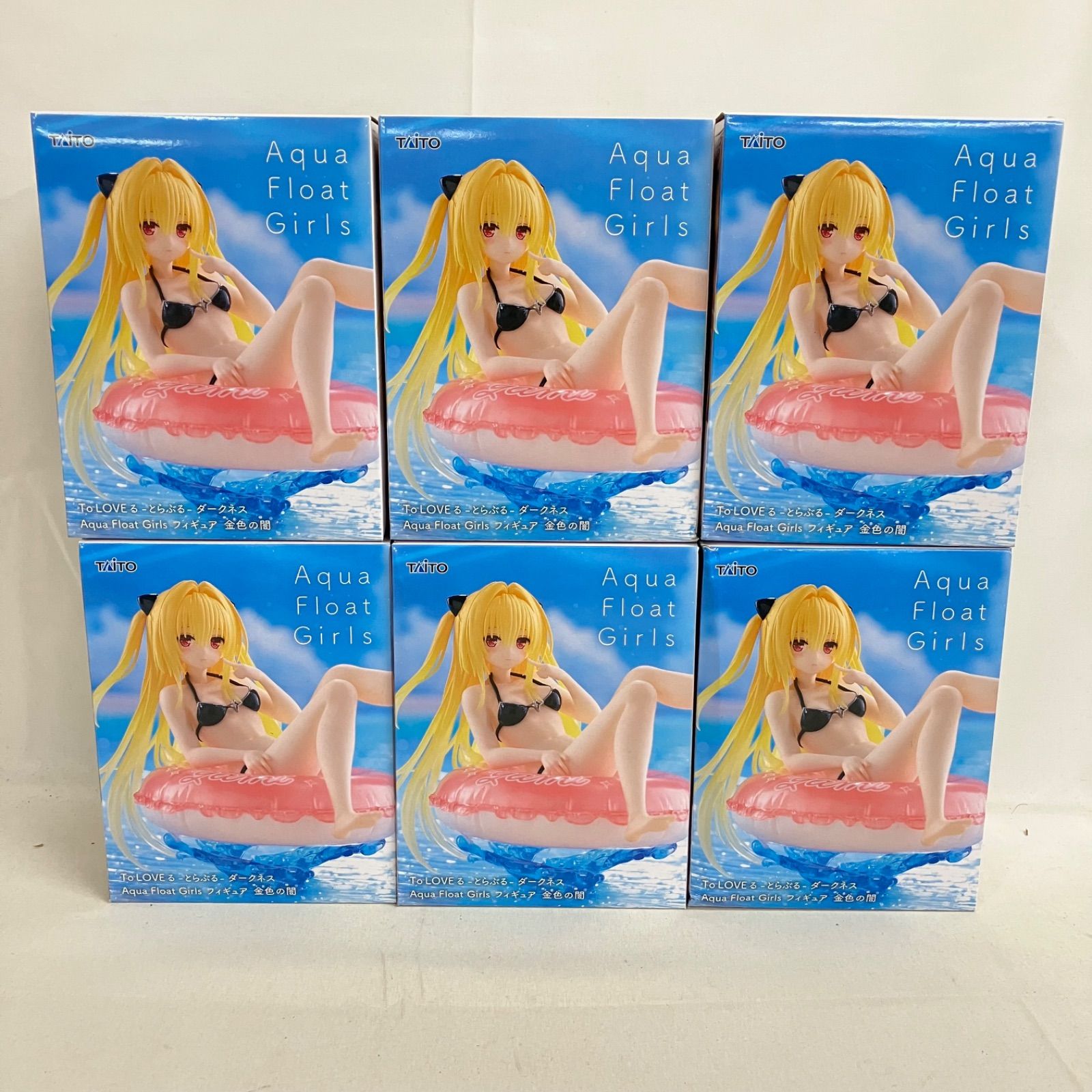 未開封 とらぶる ダークネス Aqua Float Girls 金色の闇 フィギュア 6