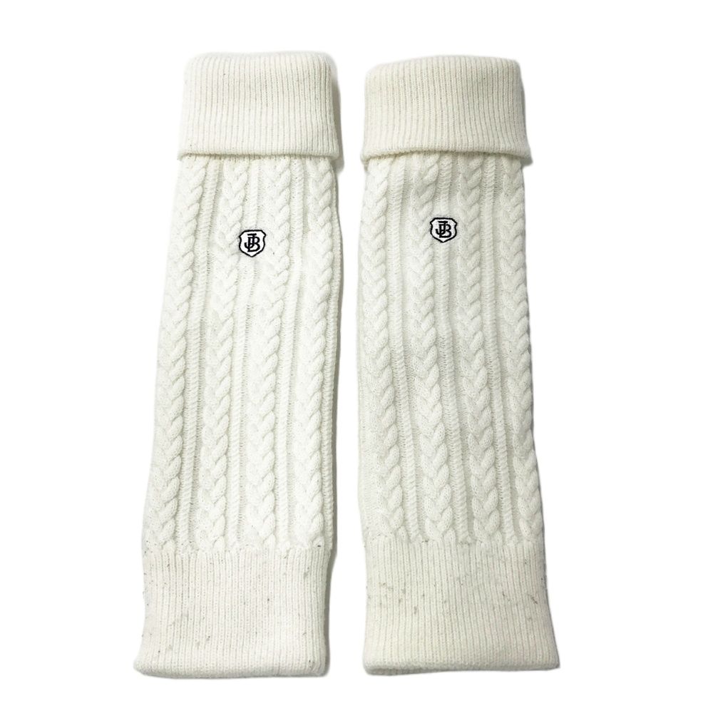 JACK BUNNY ジャックバニー ニット レッグウォーマー ホワイト系