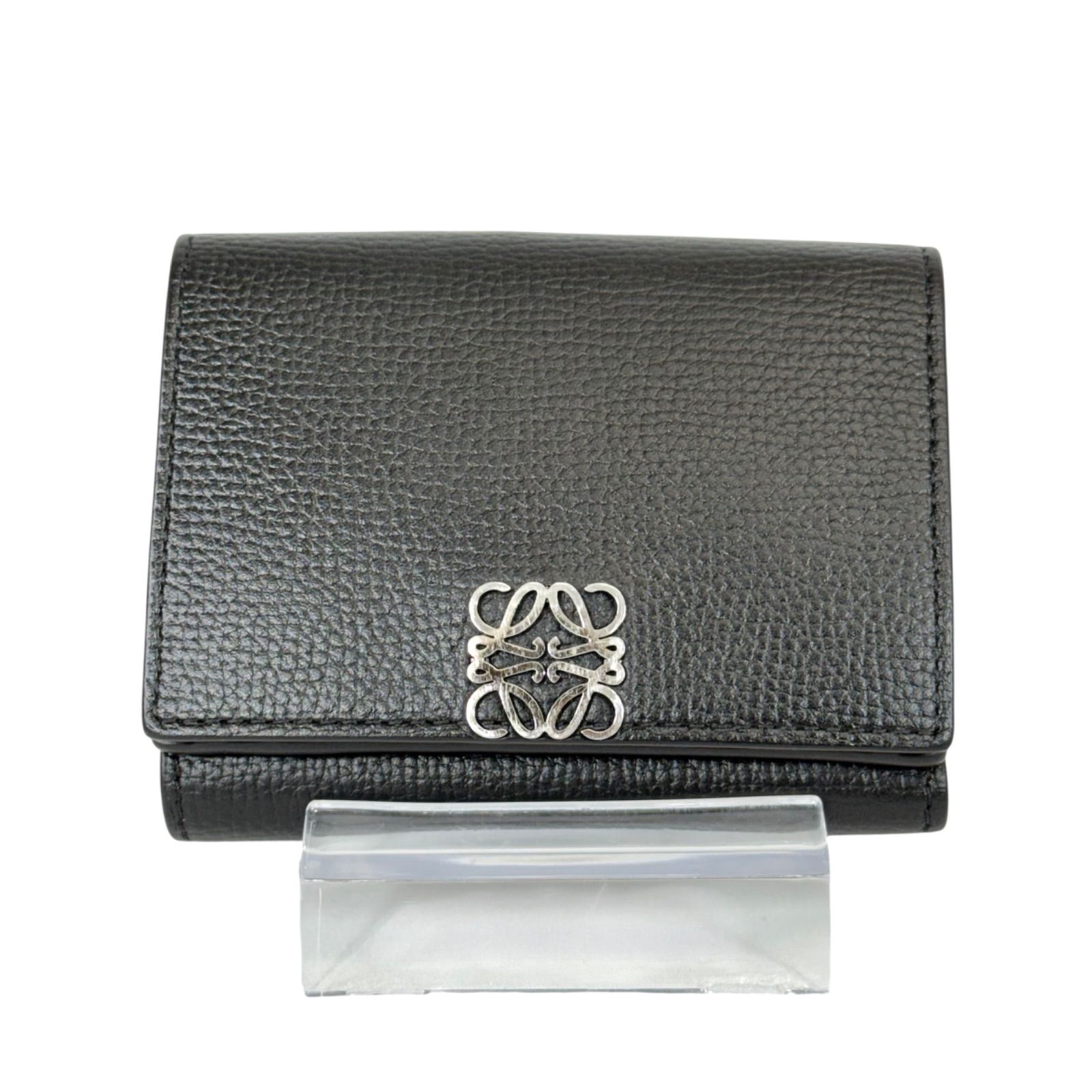 人気・美品】LOEWE ロエベ アナグラム トライフォールド Wホック 