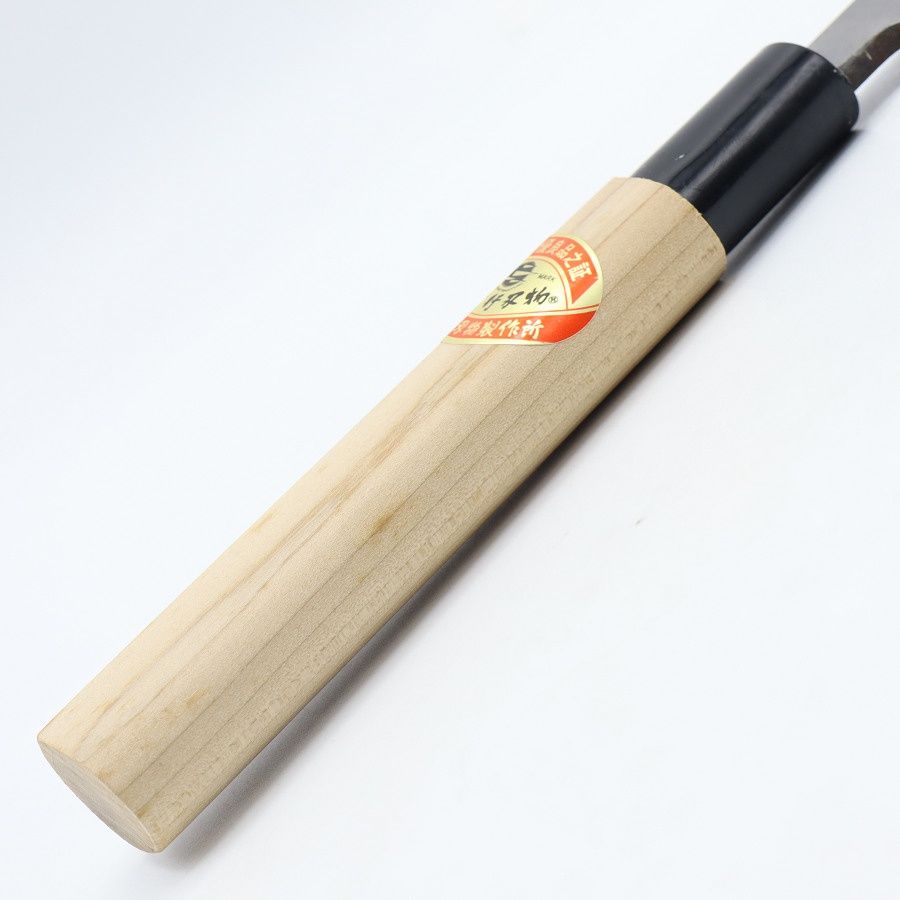 堺孝行 本霞研 正夫 別打白 柳包丁 九寸 栗型柄 刃渡り約270 mm 和包丁 柳刃