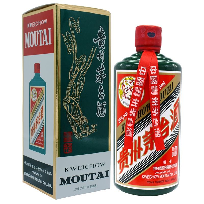 貴州茅台酒 53度 500ml 緑ボトル【新品】- メルカリ 貴州茅台酒 53度 500ml 緑ボトル【新品】- メルカリ