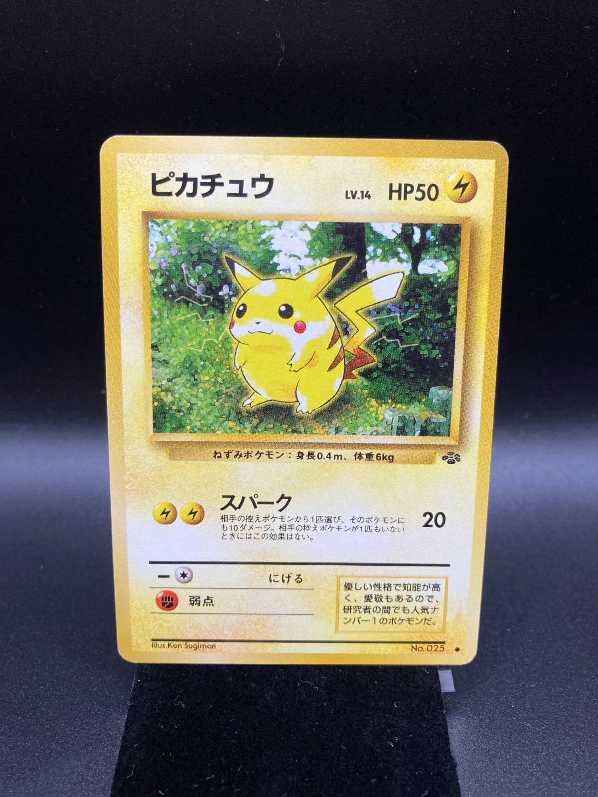 状態ランクB ピカチュウ Pikachu 旧裏 旧裏面 old back 拡張パック第2 