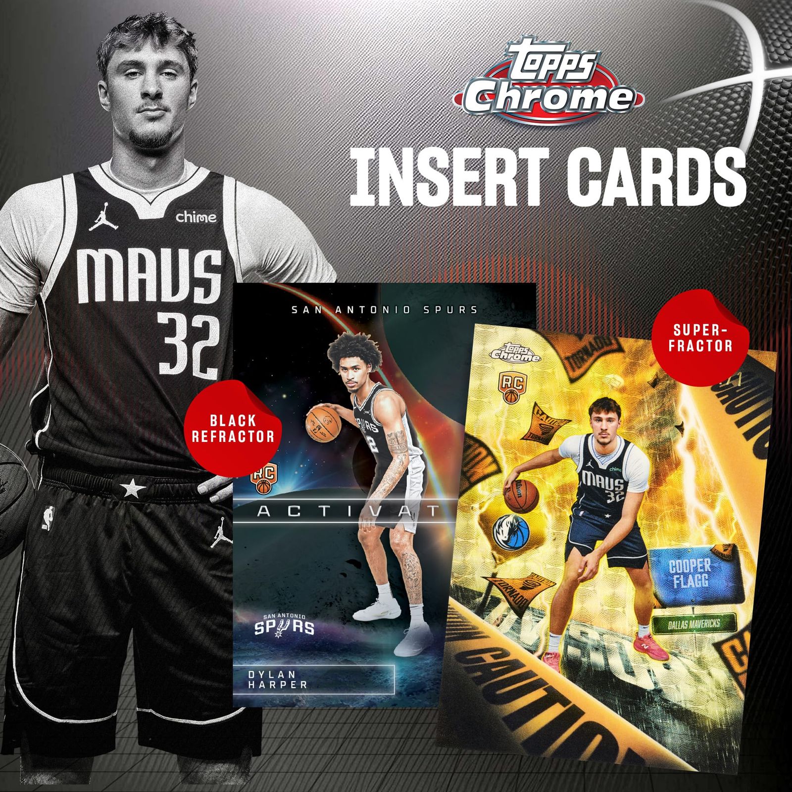 Topps 2025-26 クロムバスケットボール - 工場密封 - バリューボックス 