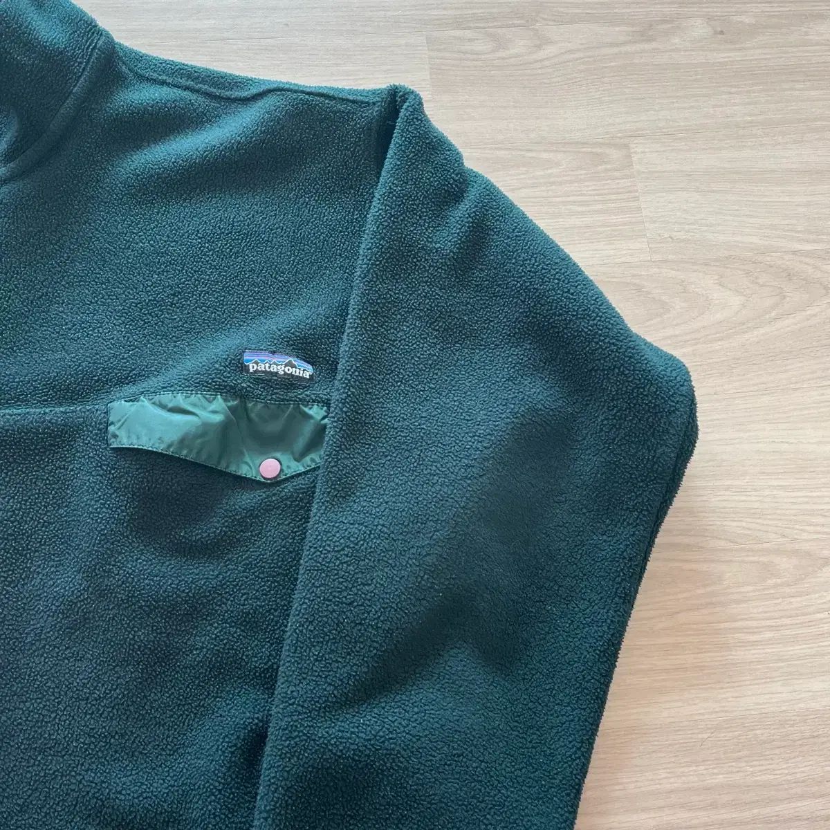 L 90 s ヴィンテージ パタゴニア Synchilla シンチラ グリーン