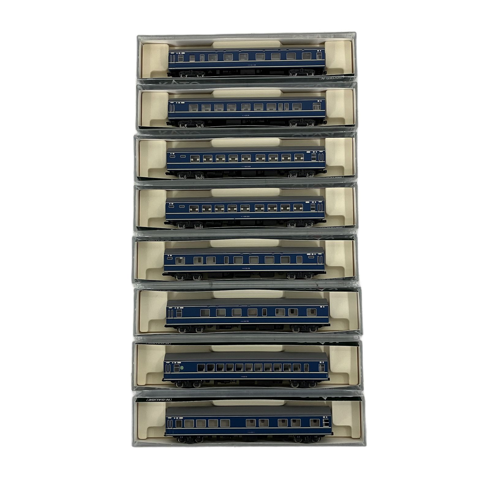 KATO 20系客車 8両セット 鉄道模型 N