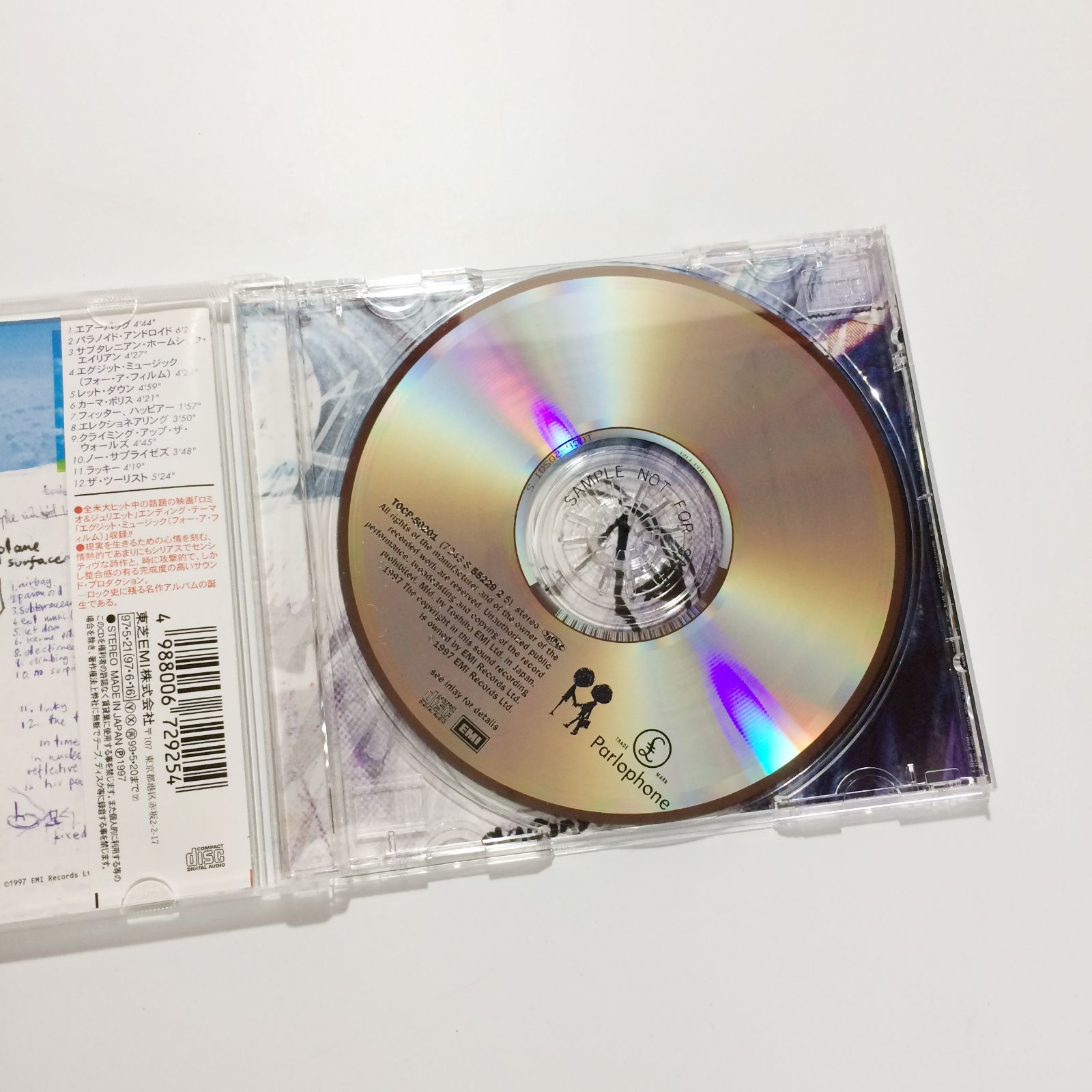 Radiohead プロモCD 未開封 帯付 見本盤】レディオヘッド Radiohead / OKコンピューター OK Computer CD