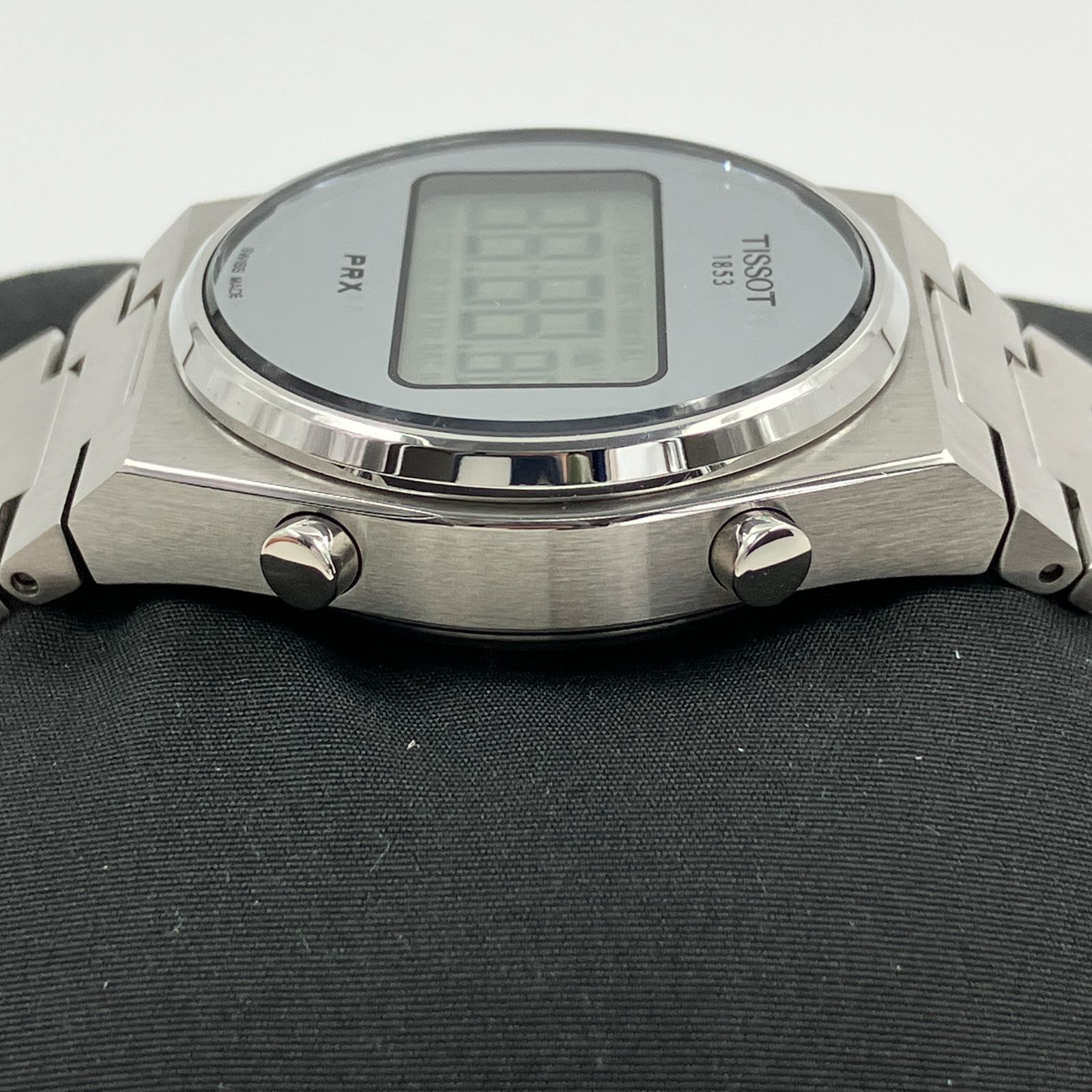 美品】ティソ TISSOT PRX デジタル T137263A 腕時計 シルバー クォーツ 