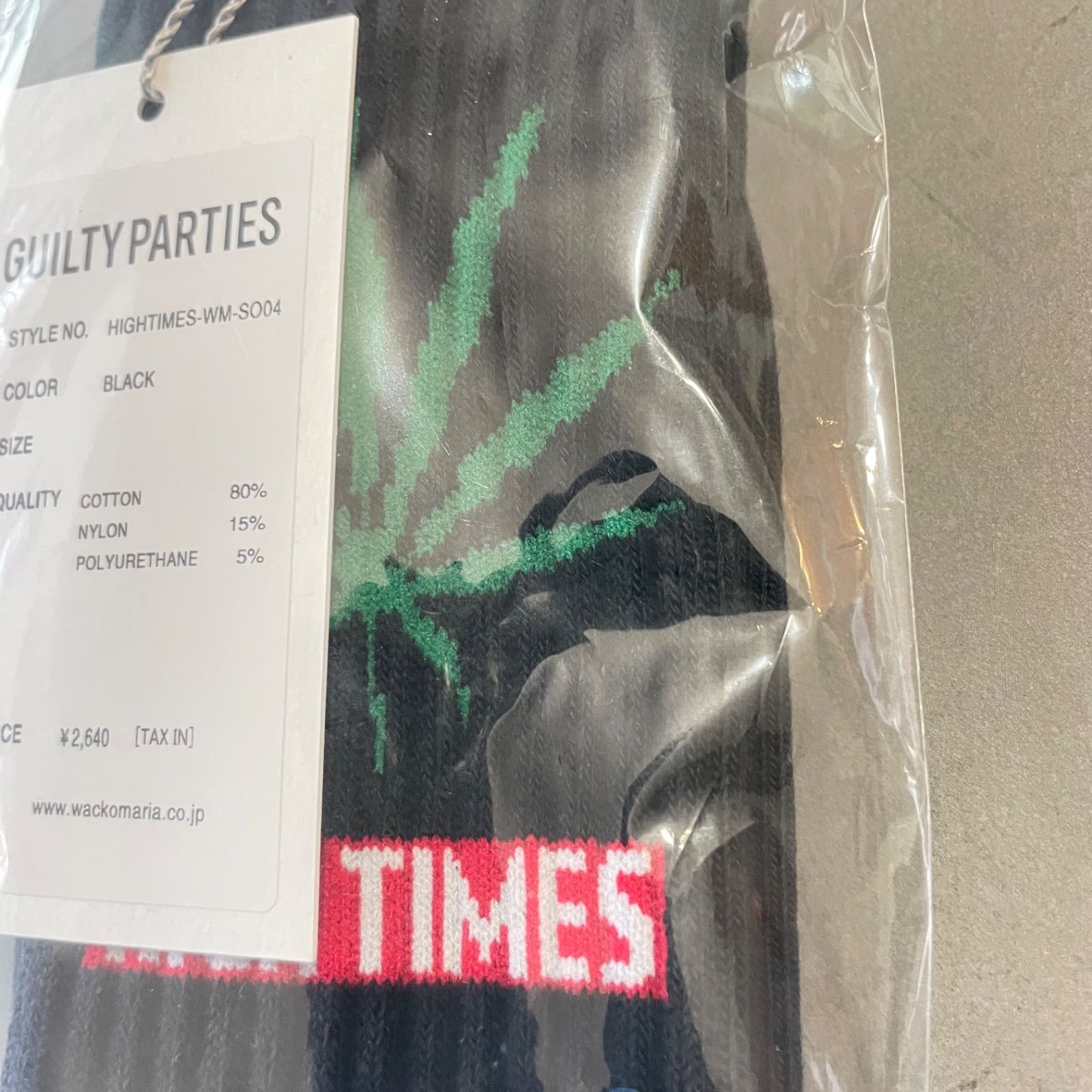 WACKO MARIA】ワコマリア × HIGHTIMES GUILTY PARTIES スケーター