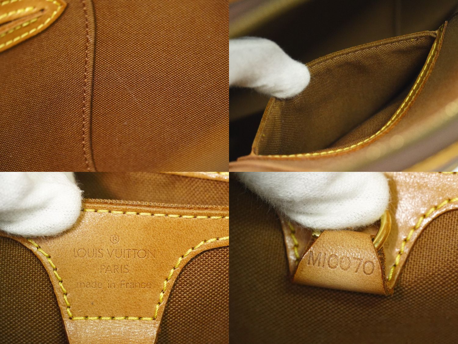 本物 ルイヴィトン LOUIS VUITTON LV エリプス MM モノグラム 