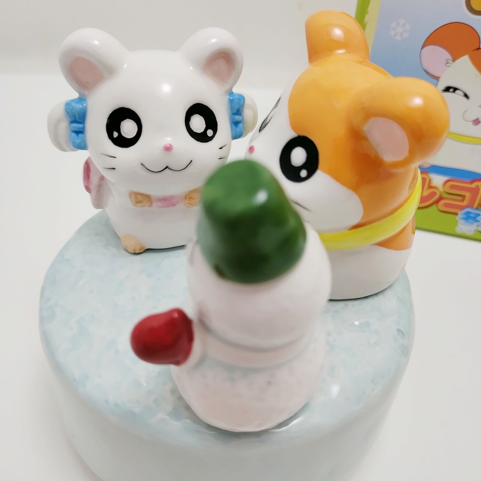 当時物 とっとこハム太郎 オルゴール 冬バージョン 陶器 - メルカリ