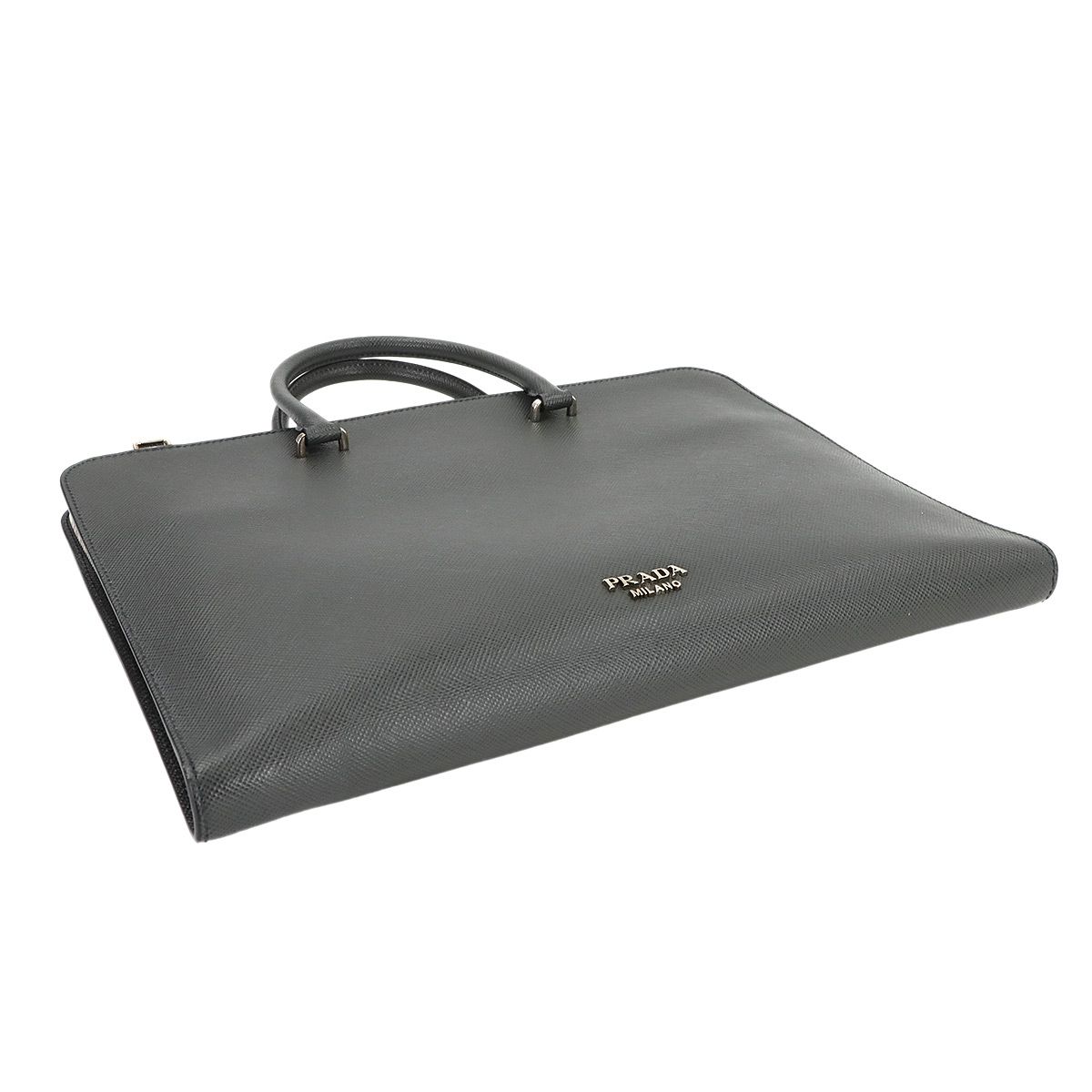 新品同様 プラダ PRADA ブリーフケース 2way ビジネス ショルダー 