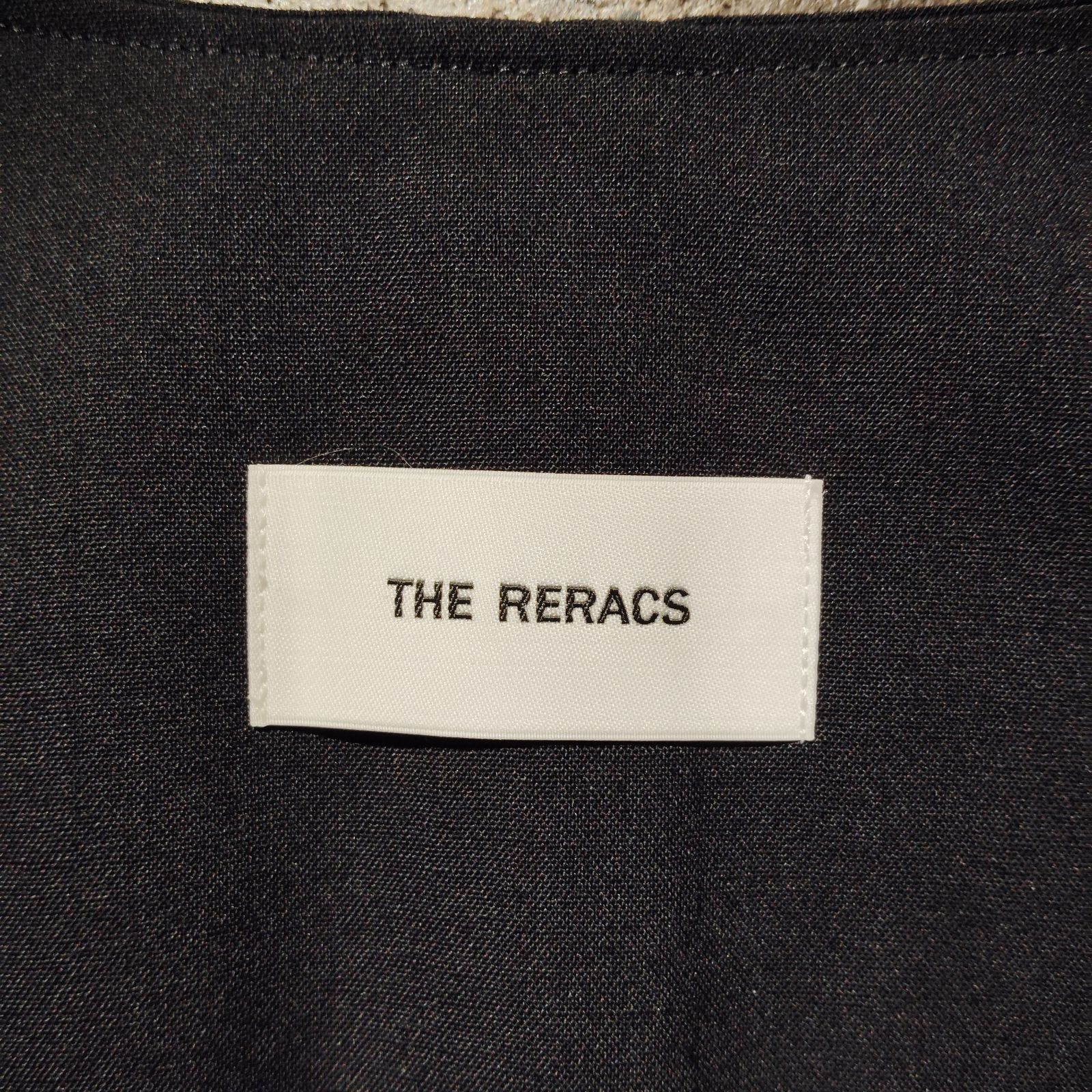 THE RERACS 22ss HIGH TWIST TROPICAL CLLARLESS JACKET 48 ザリラクス