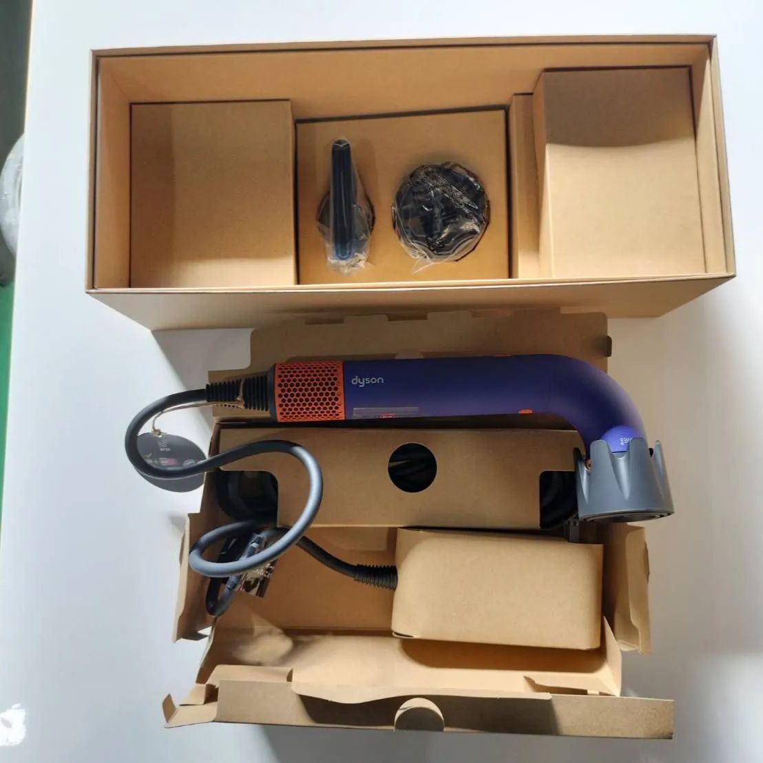 未使用品】ダイソン スーパーソニックr プロモデル ビンカブルー