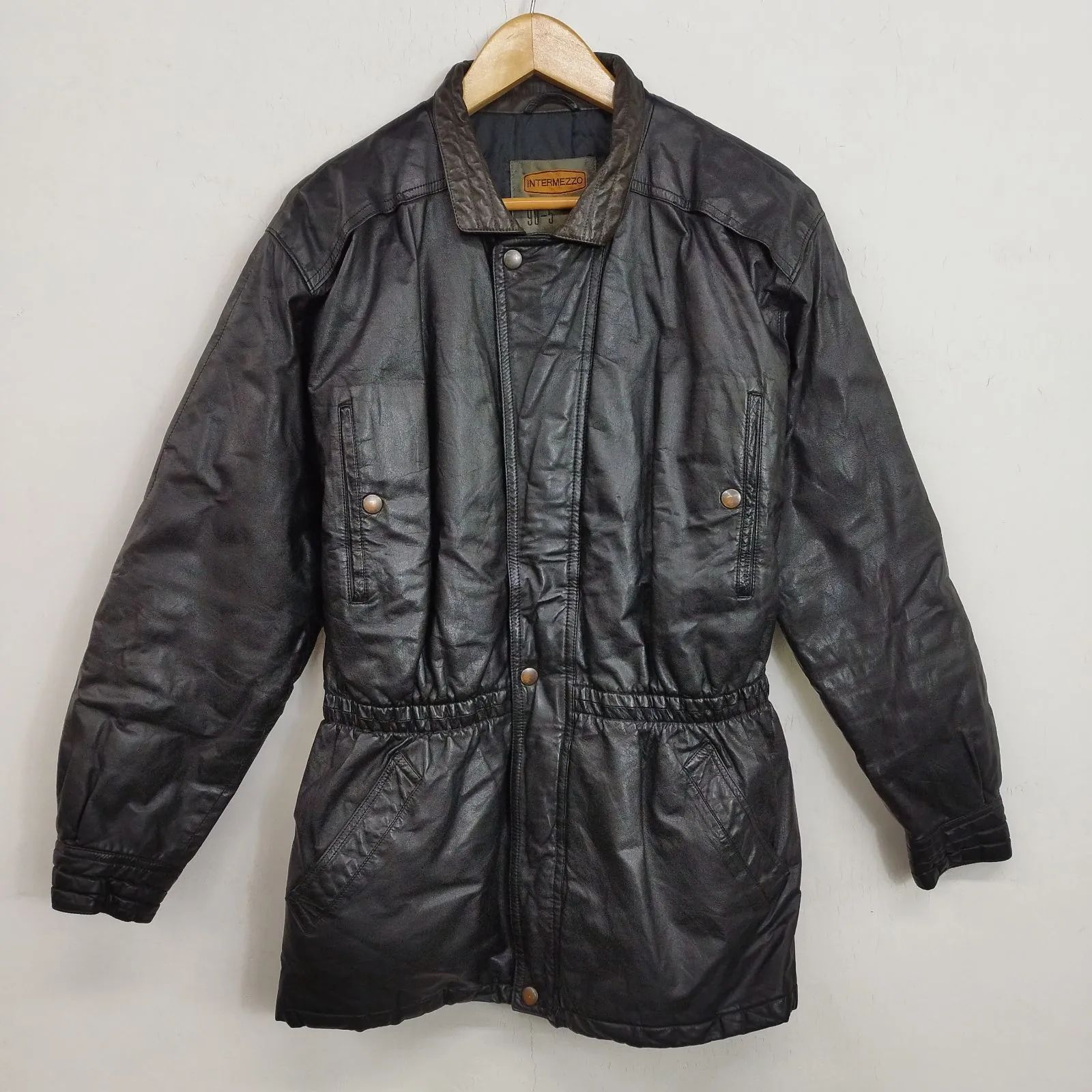 80s INTERMEZZO インターメッツォ D´URBAN ダーバン レザー モーター 