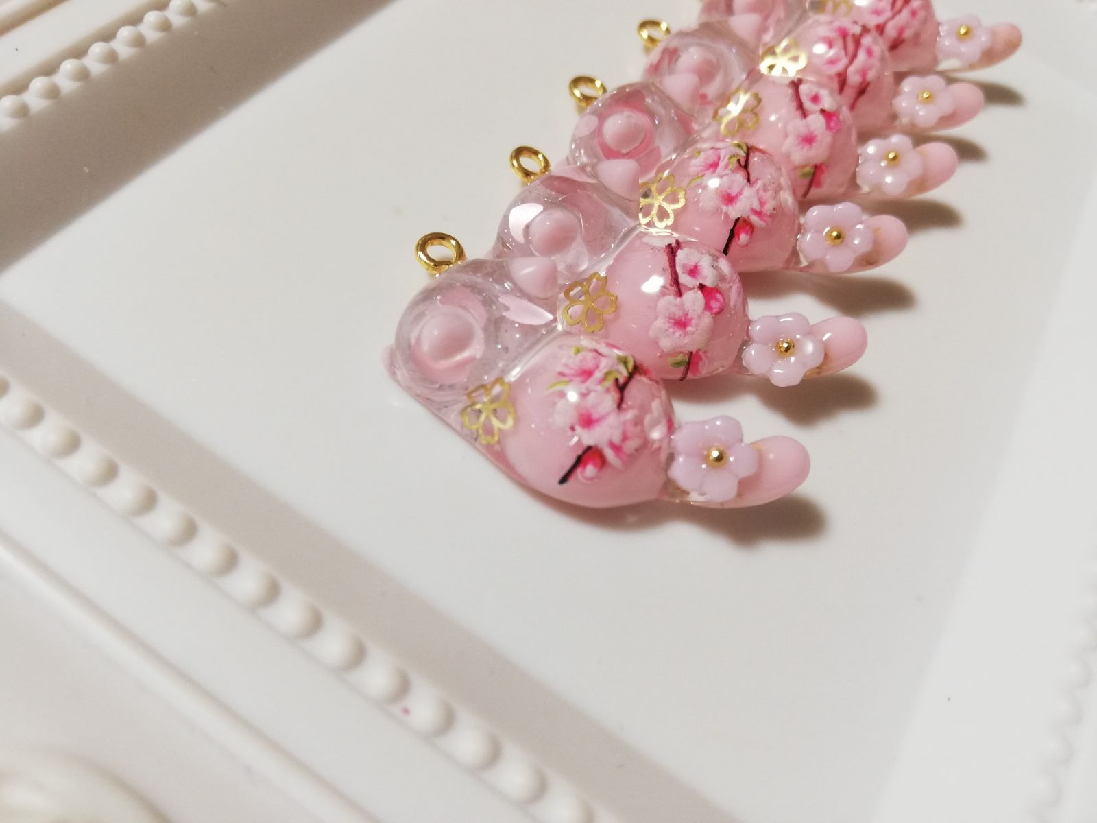 猫チャーム72 ぐで猫 じゃれ猫 さくらにゃんこ 1個 - メルカリ