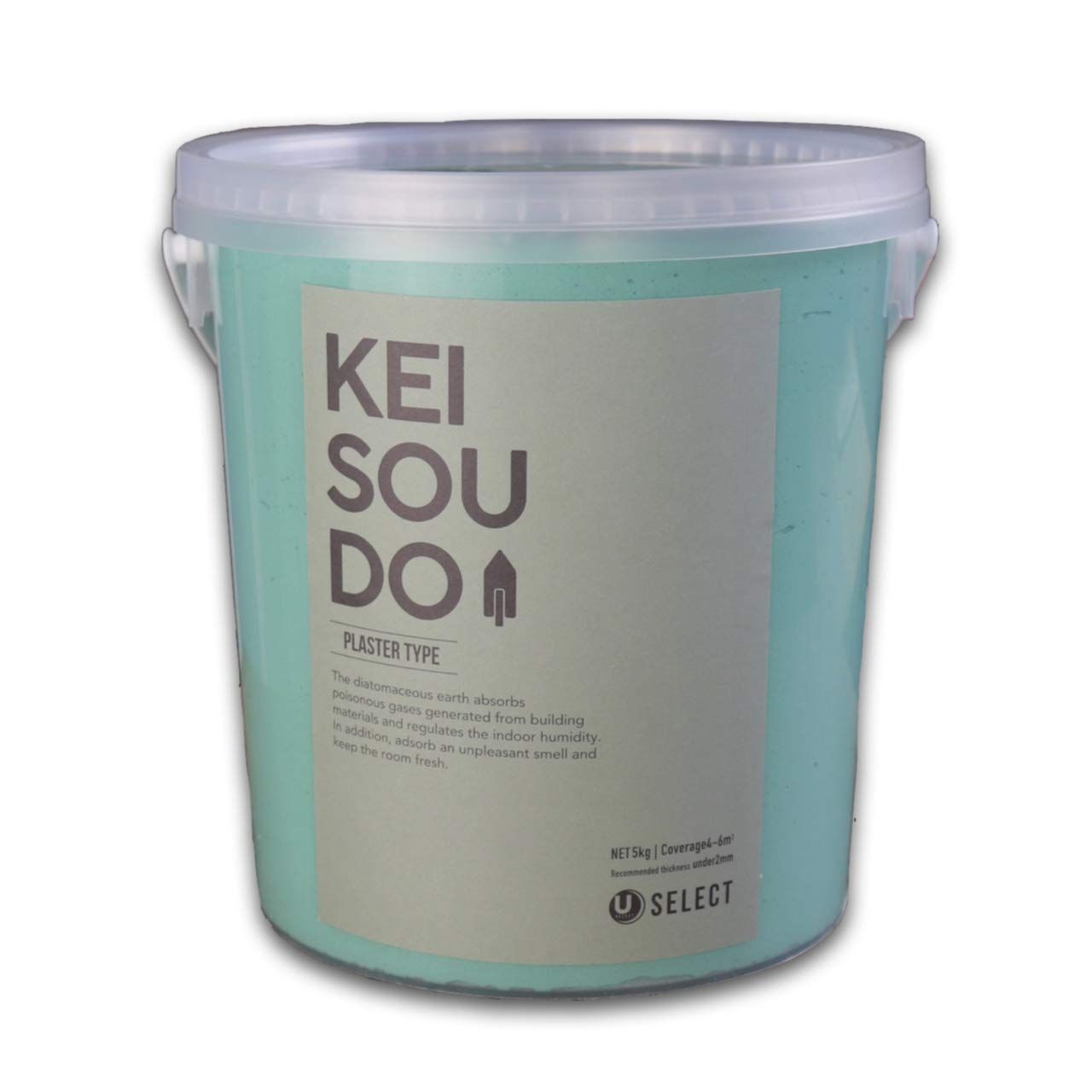 在庫処分 U-SELECT ユーセレクト 珪藻土 左官 塗り壁 壁材 塗料PLASTER TYPE 5 kg SEAFORM