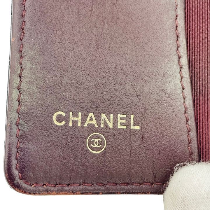 CHANEL シャネル マトラッセ 6連キーケース キャビアスキン ブラック
