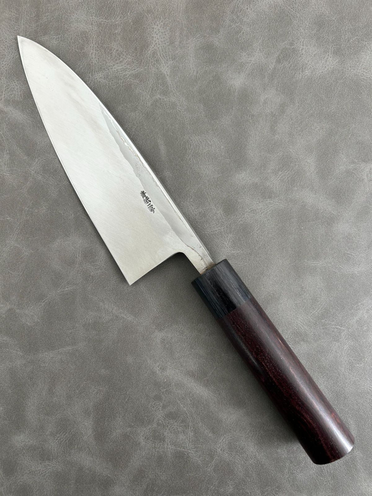 訳あり】 仙助 包丁 出刃 ダマスカス 安来鋼青紙2号 180mm 紫檀