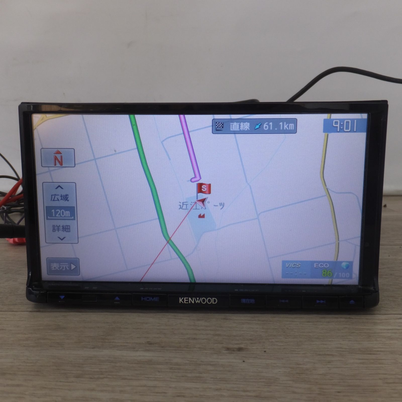 ケンウッド メモリーナビ MDVーD303 KENWOOD MDV-D303 ﾒﾓﾘｰﾅﾋﾞ 2016年