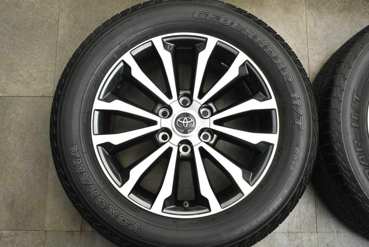 インチアップに】トヨタ 150 ランドクルーザープラド TZ-G 純正 19in