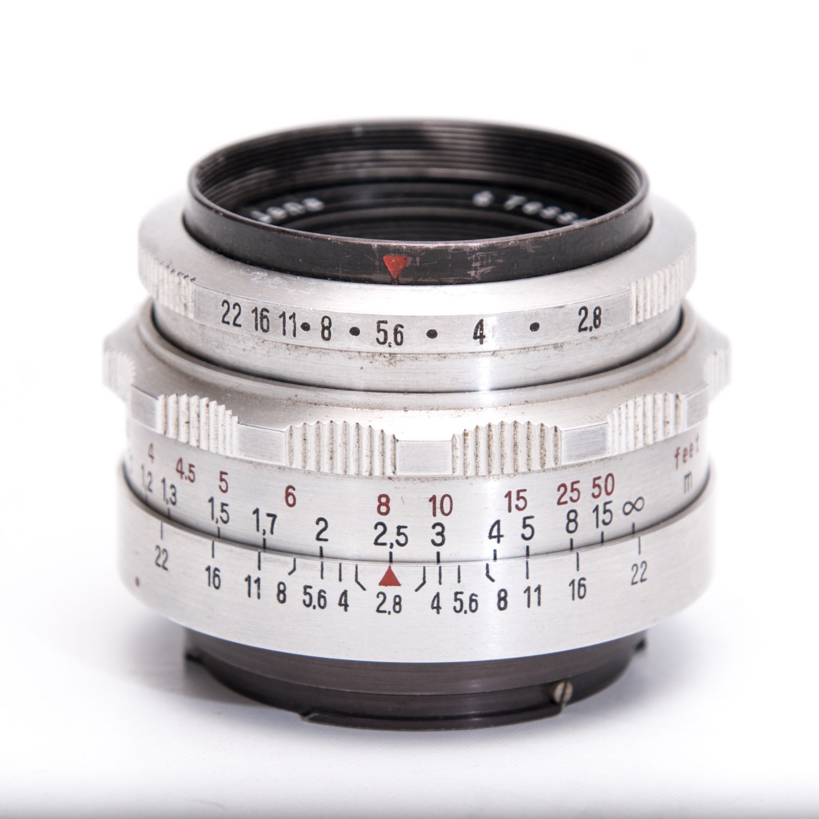 Carl Zeiss Jena Tessar 50mm F2.8 エキザクタマウント 5424499【並品