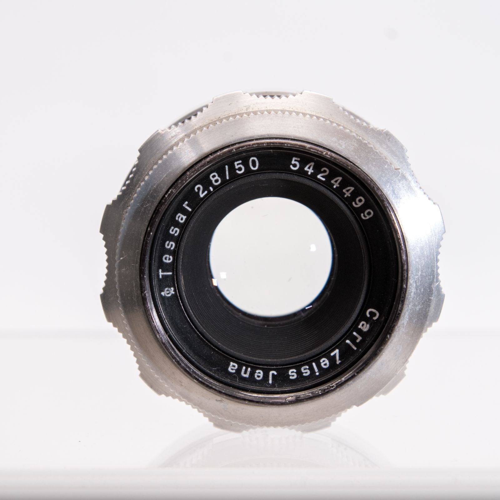 Carl Zeiss Jena Tessar 50mm F2.8 エキザクタマウント 5424499【並品 