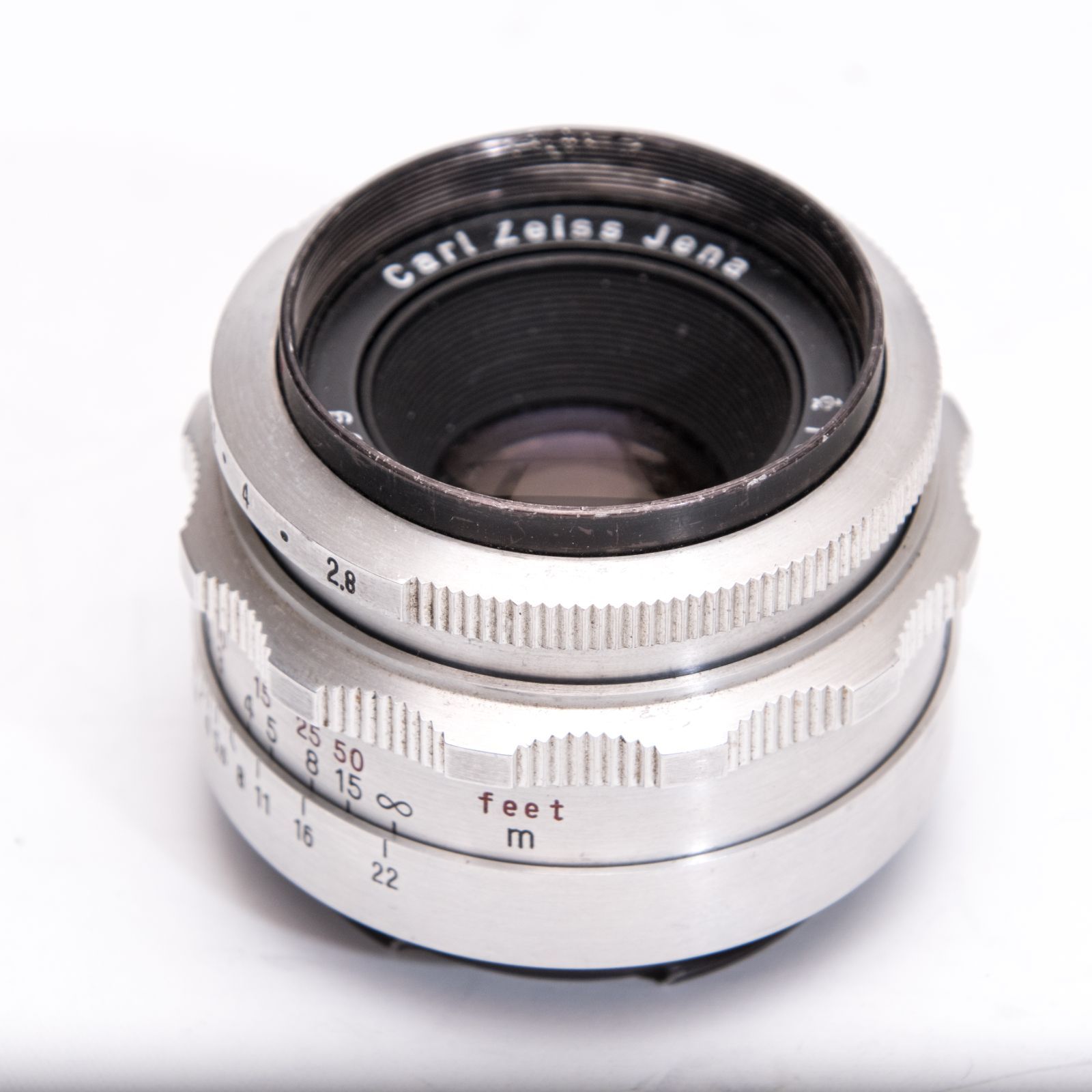 Carl Zeiss Jena Tessar 50mm F2.8 エキザクタマウント 5424499【並品 