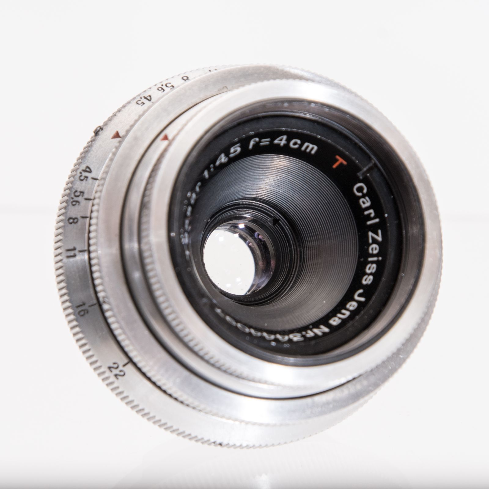 Carl Zeiss Jena Tessar 40mm F4.5 エキザクタマウント 3444097【並品