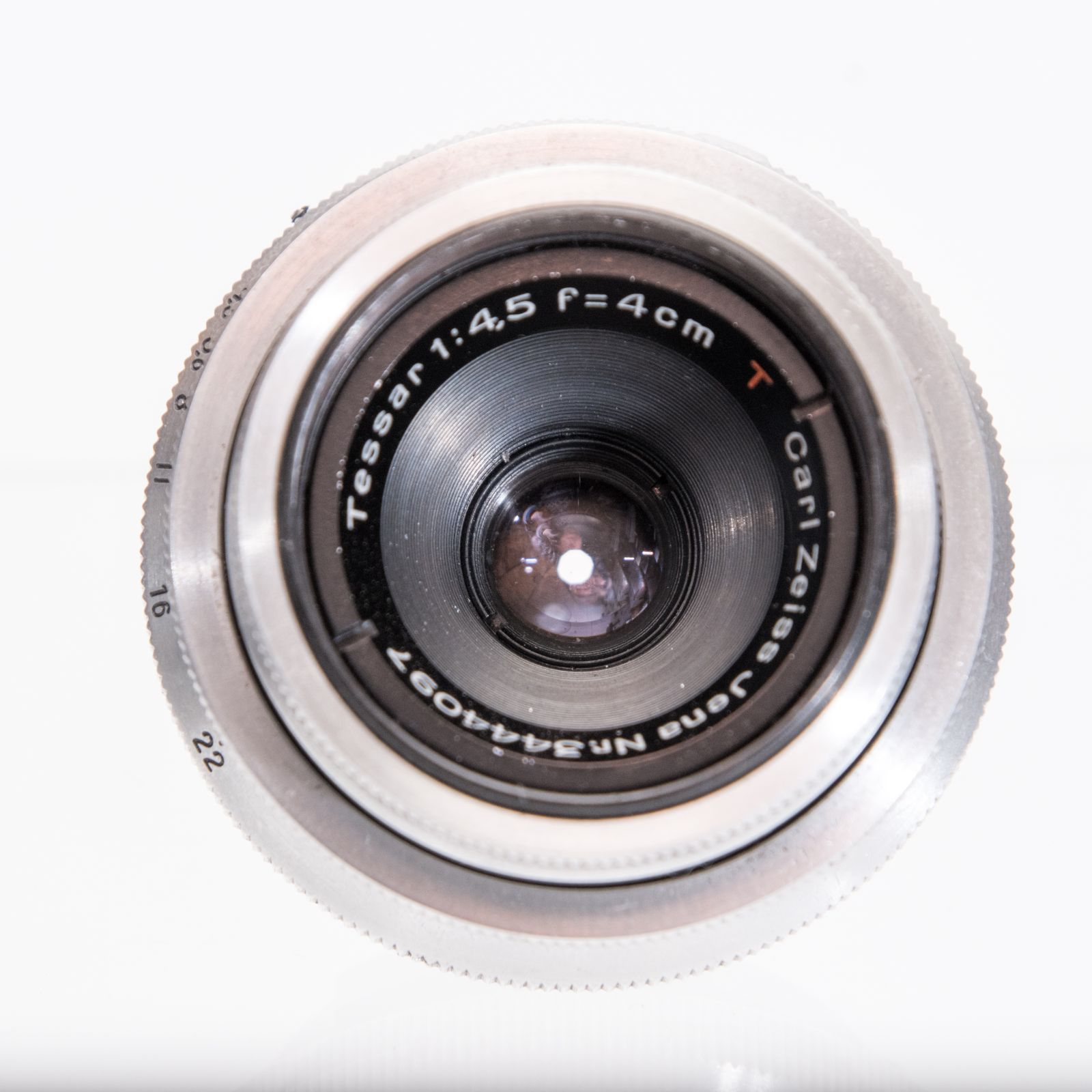 Carl Zeiss Jena Tessar 40mm F4.5 エキザクタマウント 3444097【並品