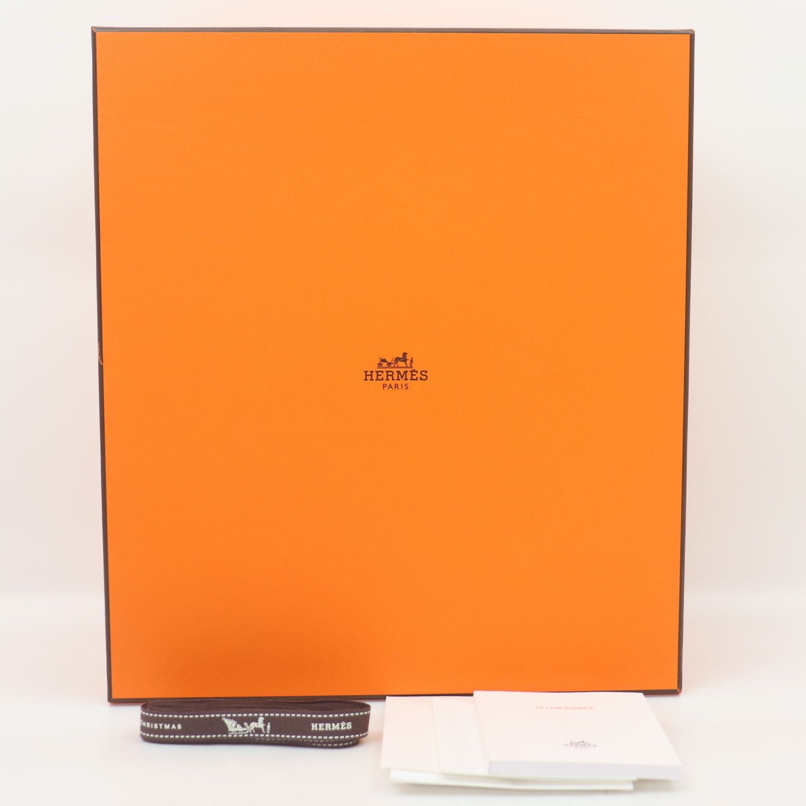 ITJQWLUWE680 HERMES エルメス バーキン25 1497 空箱 オレンジ