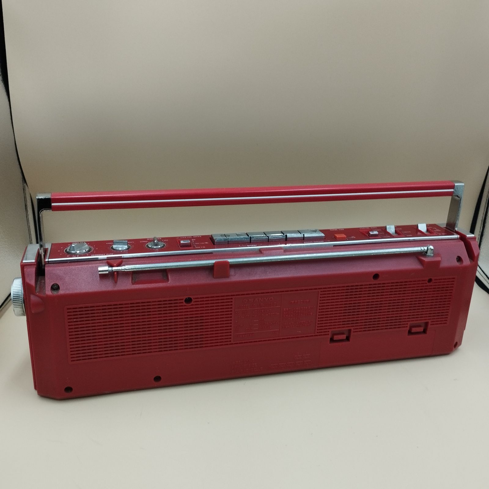 D28918】SANYO サンヨー ラジカセ MR-U4SS ※ジャンク - メルカリ