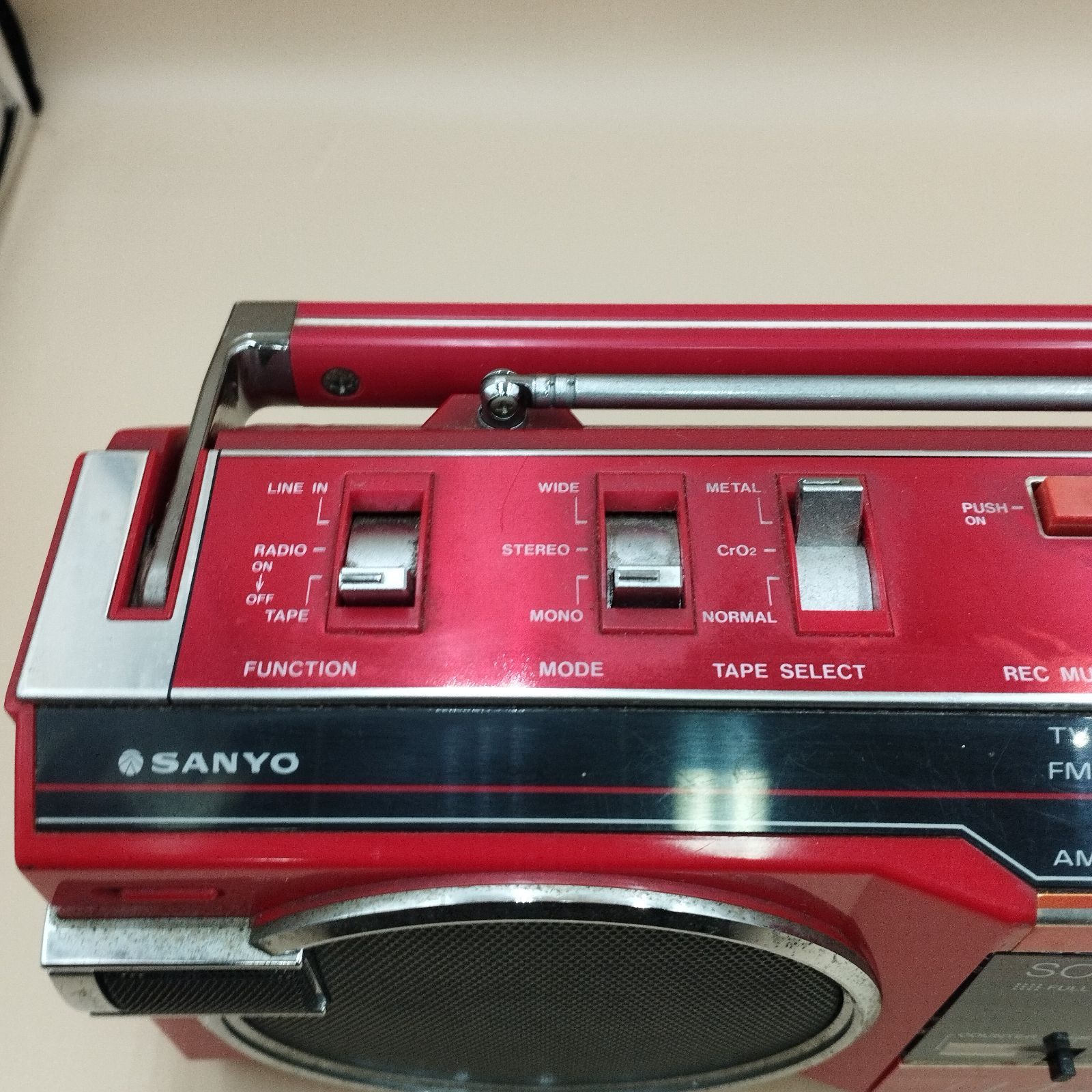 D28918】SANYO サンヨー ラジカセ MR-U4SS ※ジャンク - メルカリ