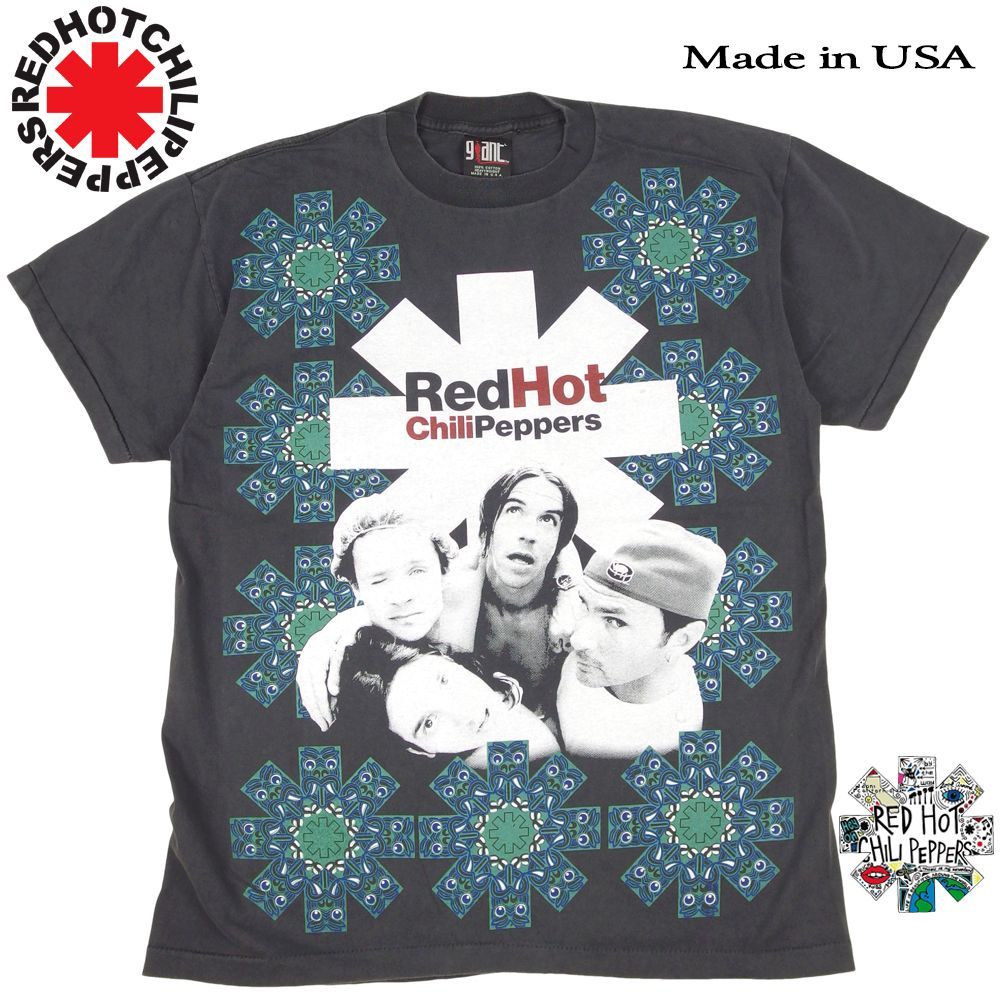 レッチリ t シャツ レア RED HOT CHILI PEPPERS バンドTシャツとロック