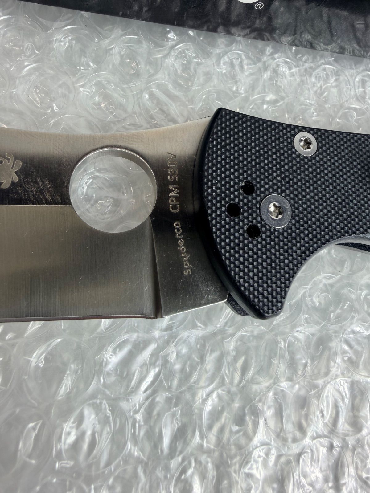 Spyderco Yojimbo ブラックハンドル きスパイダルコ