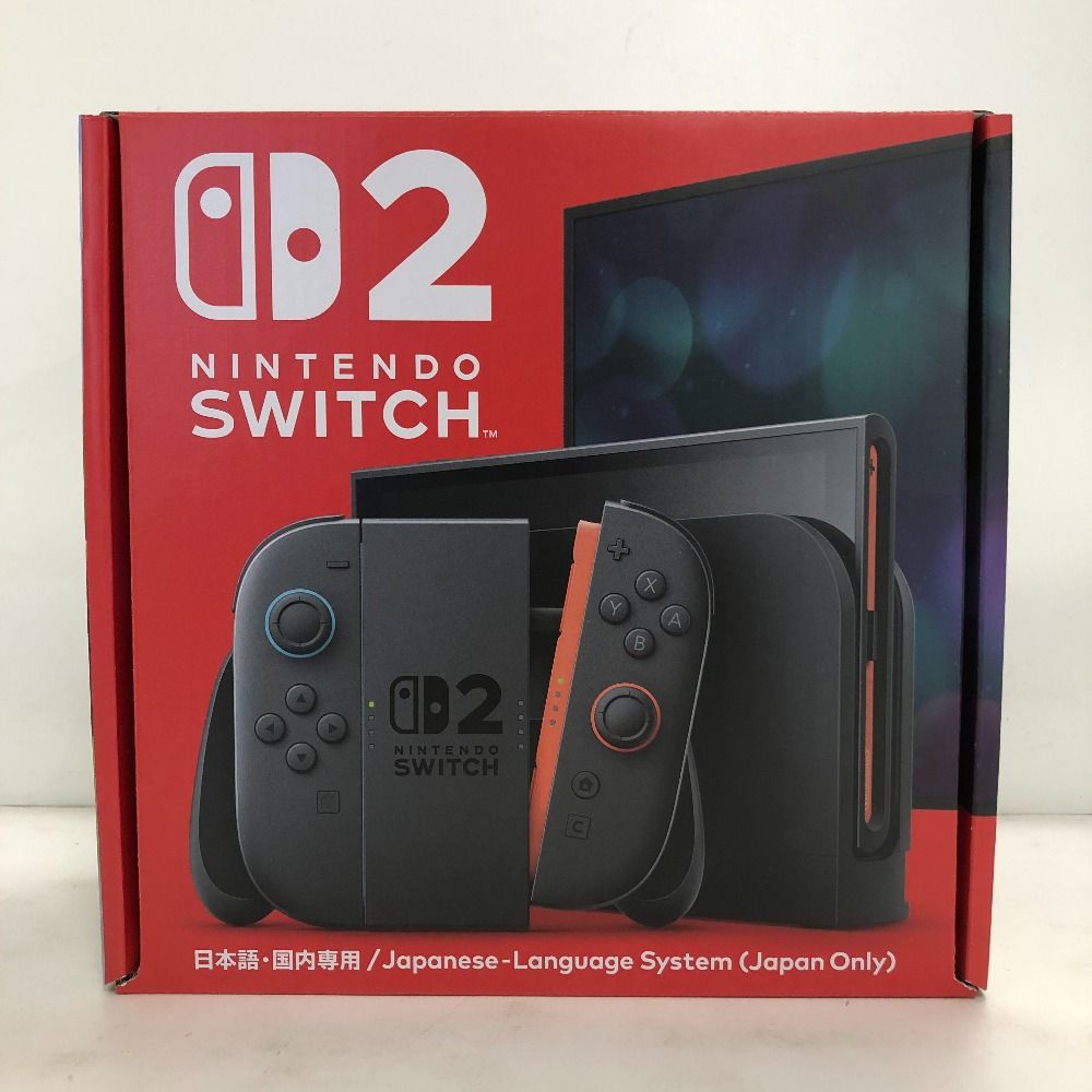 02 w 22730 Nintendo Switch 2 ニンテンドースイッチ2 日本語 ライトブルー ライトレッド ♥品 品