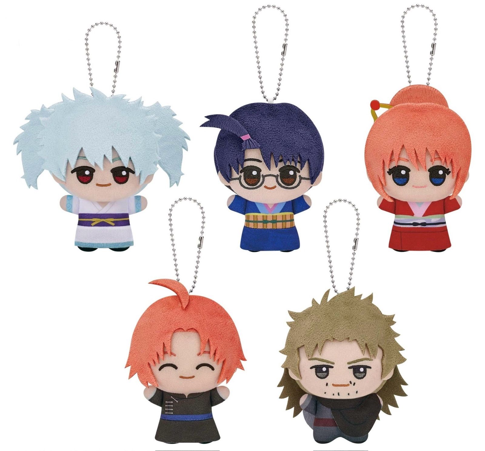 新劇場版 銀魂 -吉原大炎上- ちびぐるみ vol.1 全種類 コンプリート