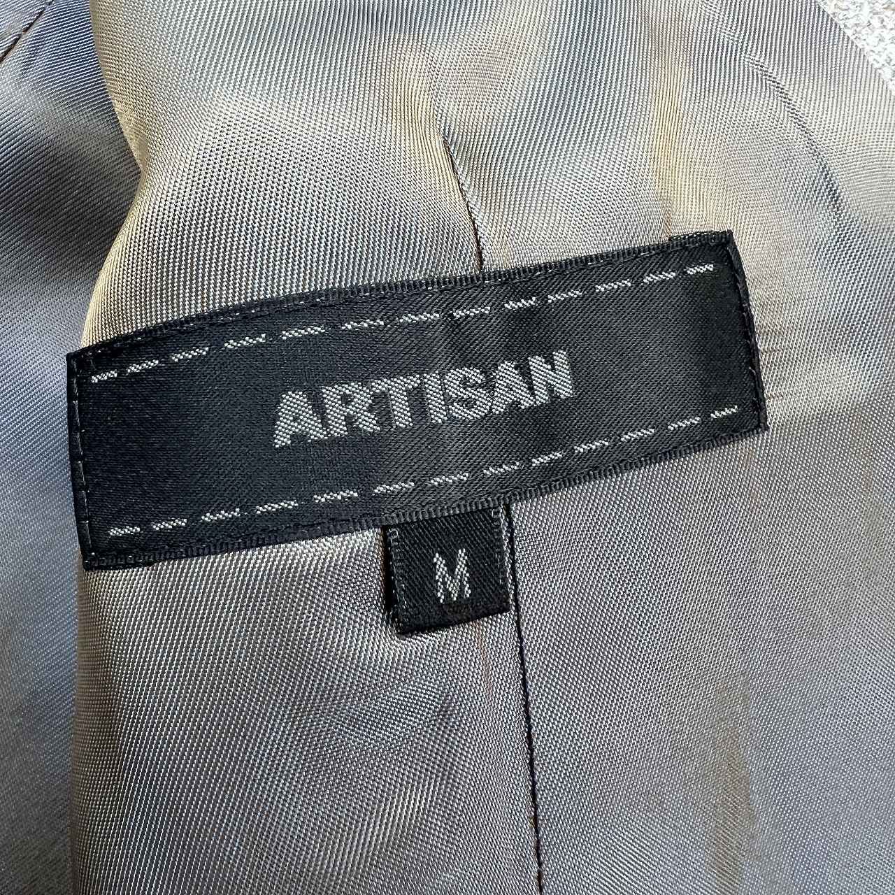 ARTISAN アルチザン ジレ メンズ Mサイズ グレージュ ライトグレー