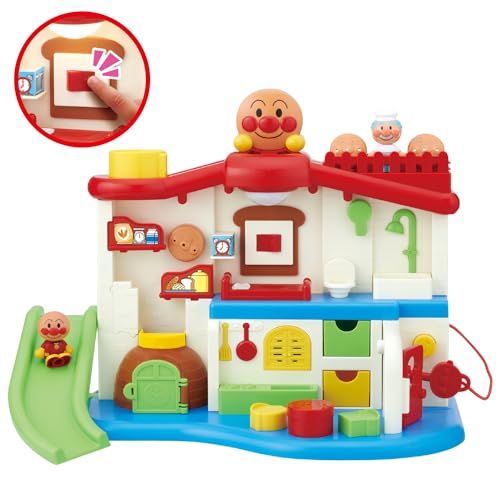 バンダイ BANDAI サウンドいろいろ♪ライトがピカッ! アンパンマンはじめてハウス 対象年齢 2 才以上po 713 d 1216