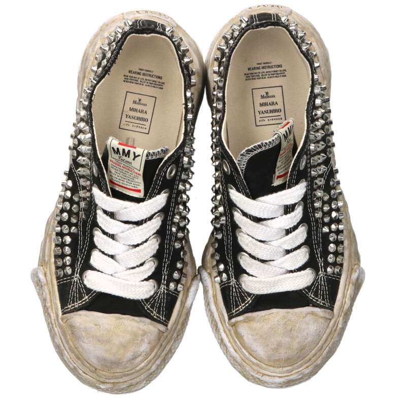 MIHARAYASUHIRO　ピーターソン　スタッズ41 ミハラヤスヒロ PETERSON/ピーターソン スタッズ装飾ローカット