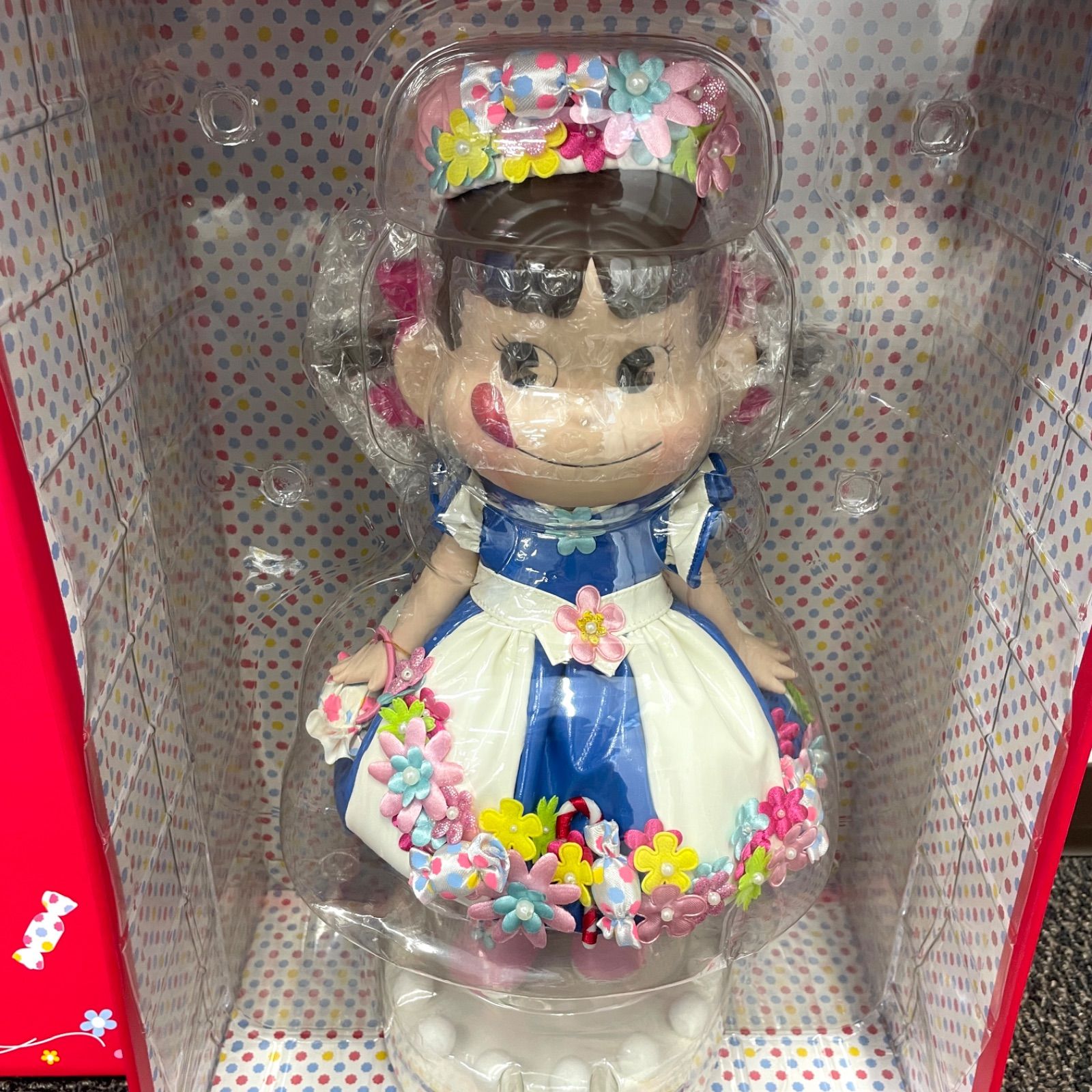 未使用品】不二家 Milky 60th Anniversary ペコちゃん ドール 人形