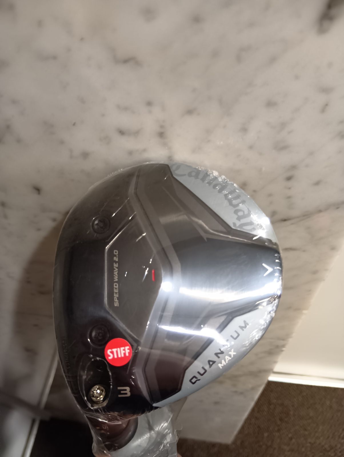 LｈDr【新品未使用】【レフティー】キャロウェイ QUANTUM MAX フェアウェイウッド メンズ  左用   #3/S  ATHLEMAX 50 カーボンシャフト 日本正規品 (新橋店）