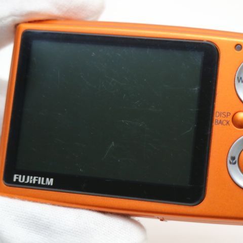 カメラ 美品 FinePix Z10fd オレンジ 即日発送 FUJIFILM デジカメ