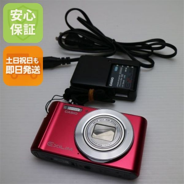 美品 EX-ZS240 レッド 即日発送 コンデジ CASIO 本体 土日祝発送OK 08000