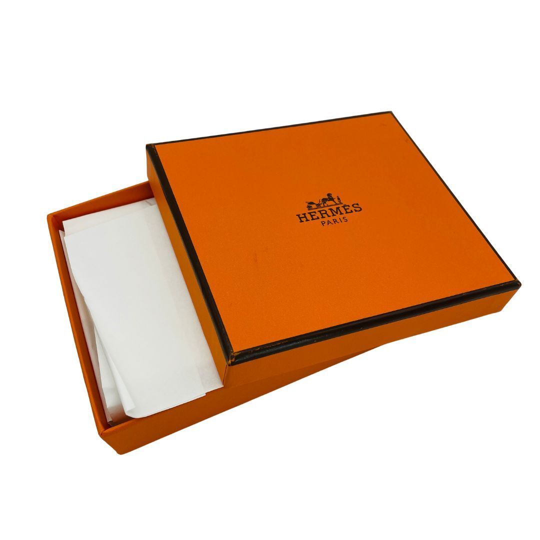 HERMES エルメス バスティア ヴェルソ レザー コインケース W刻印