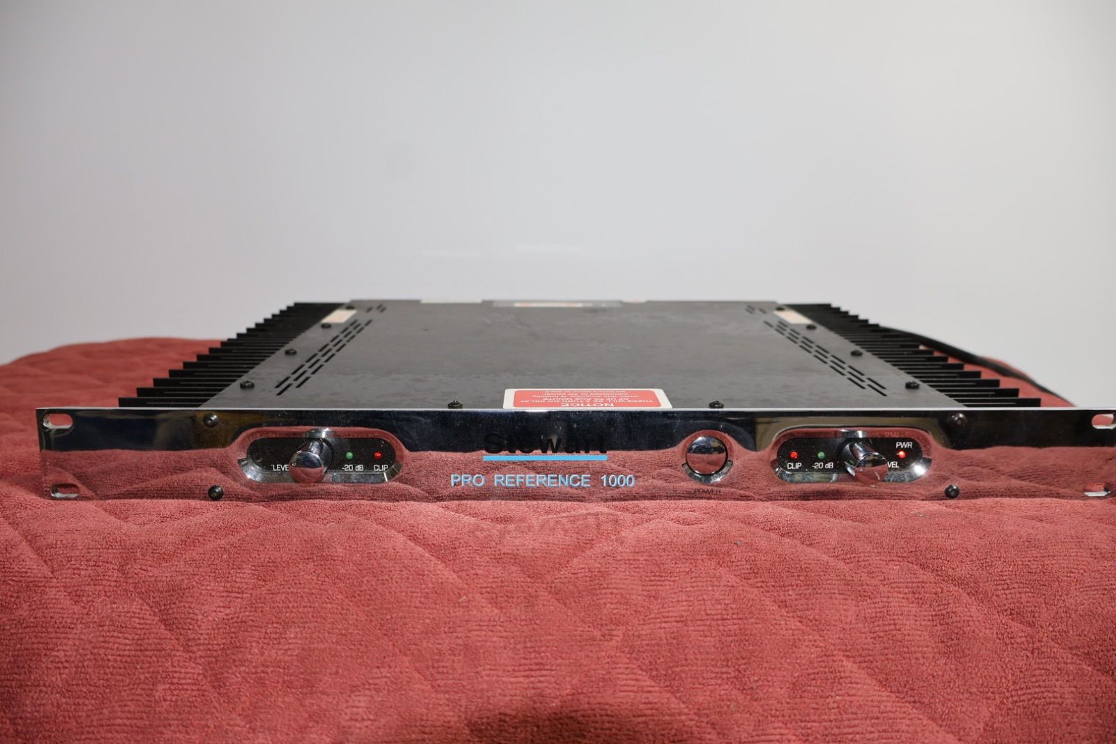 Crest Audio PRO REFERENCE 1000 パワーアンプ 業務用 通電確認済み E